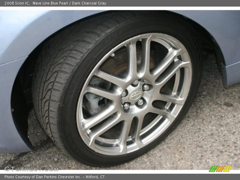 Wave Line Blue Pearl / Dark Charcoal Gray 2008 Scion tC