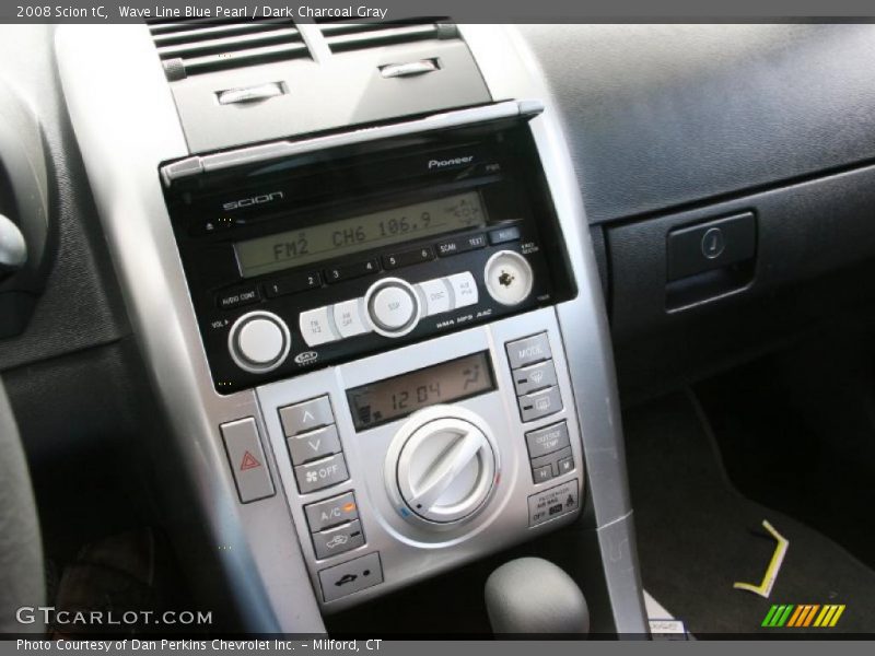 Wave Line Blue Pearl / Dark Charcoal Gray 2008 Scion tC