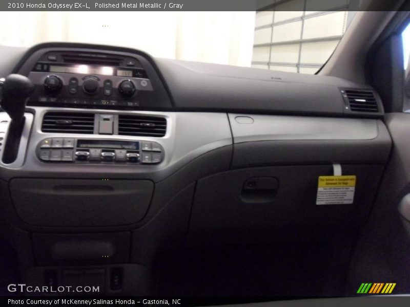 Polished Metal Metallic / Gray 2010 Honda Odyssey EX-L