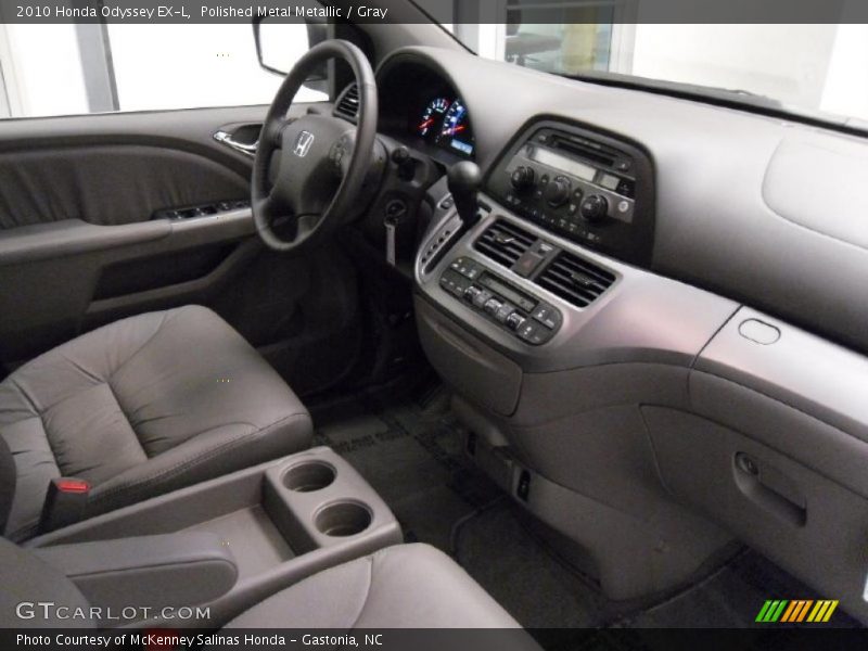 Polished Metal Metallic / Gray 2010 Honda Odyssey EX-L