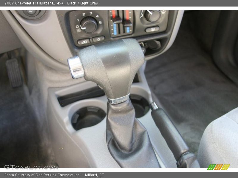 Black / Light Gray 2007 Chevrolet TrailBlazer LS 4x4
