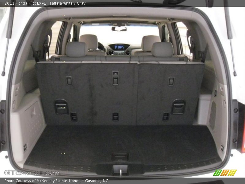 Taffeta White / Gray 2011 Honda Pilot EX-L