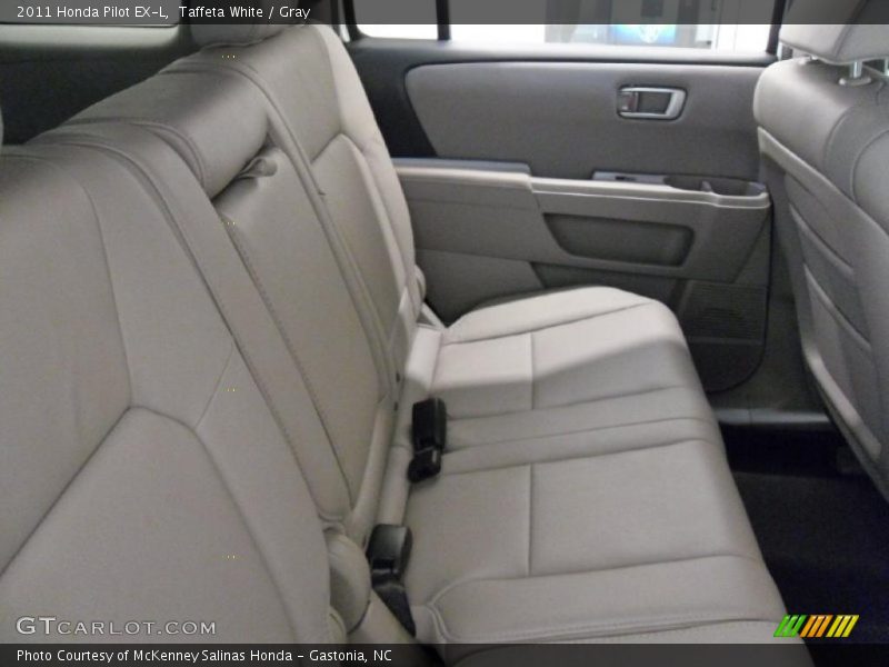 Taffeta White / Gray 2011 Honda Pilot EX-L