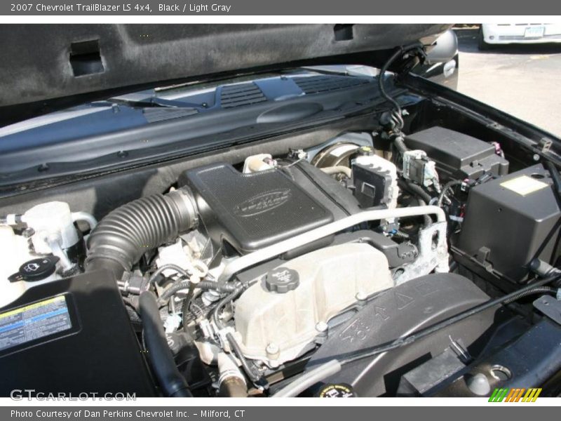 Black / Light Gray 2007 Chevrolet TrailBlazer LS 4x4