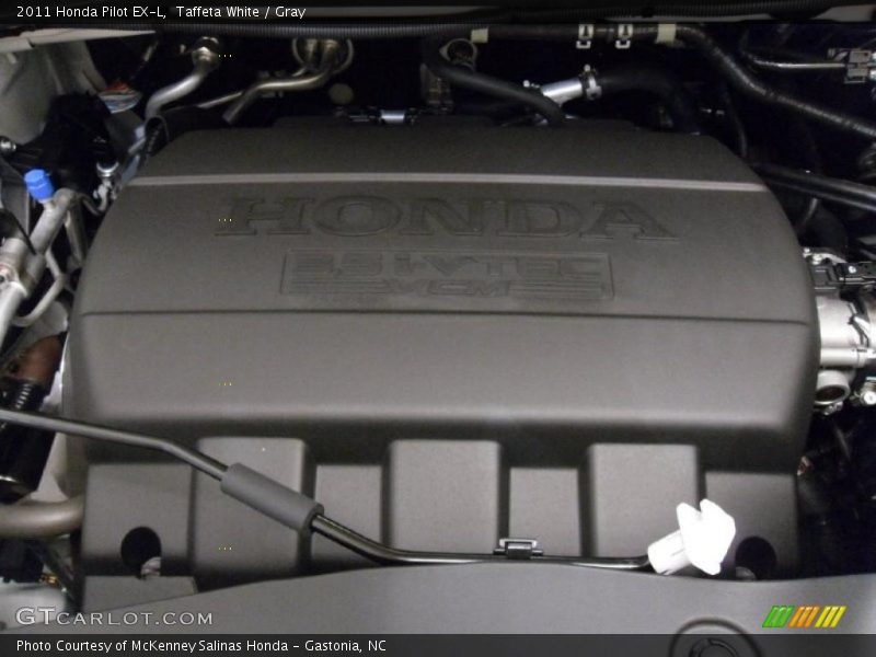 Taffeta White / Gray 2011 Honda Pilot EX-L