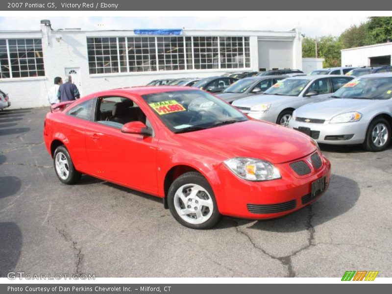 Victory Red / Ebony 2007 Pontiac G5