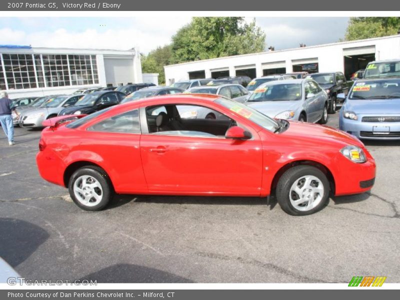 Victory Red / Ebony 2007 Pontiac G5