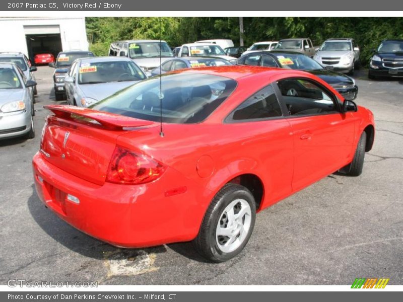 Victory Red / Ebony 2007 Pontiac G5