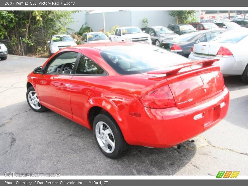 Victory Red / Ebony 2007 Pontiac G5