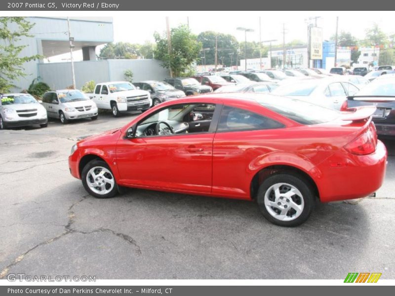 Victory Red / Ebony 2007 Pontiac G5