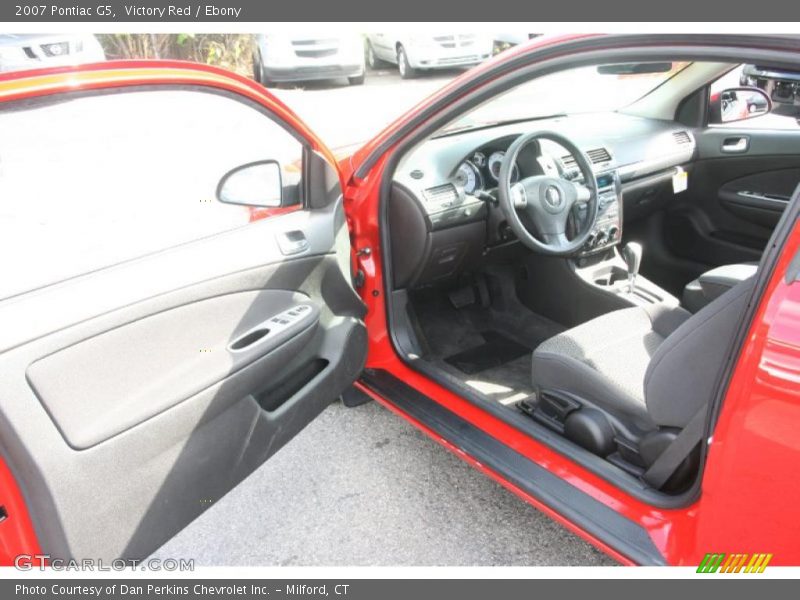 Victory Red / Ebony 2007 Pontiac G5