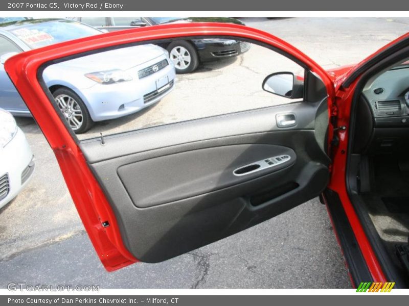 Victory Red / Ebony 2007 Pontiac G5