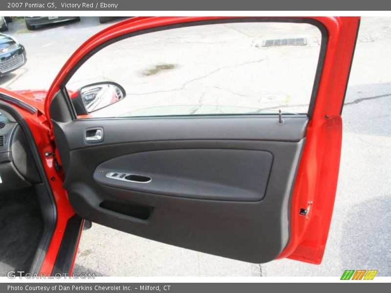 Victory Red / Ebony 2007 Pontiac G5