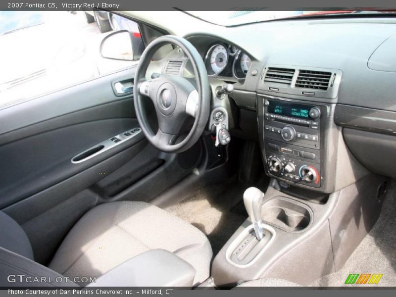 Victory Red / Ebony 2007 Pontiac G5