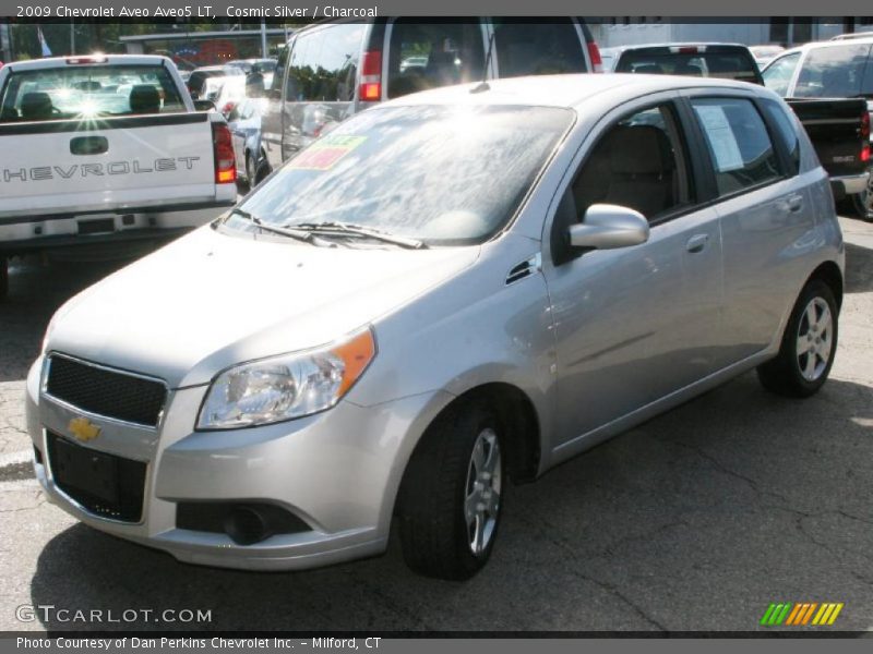 Cosmic Silver / Charcoal 2009 Chevrolet Aveo Aveo5 LT