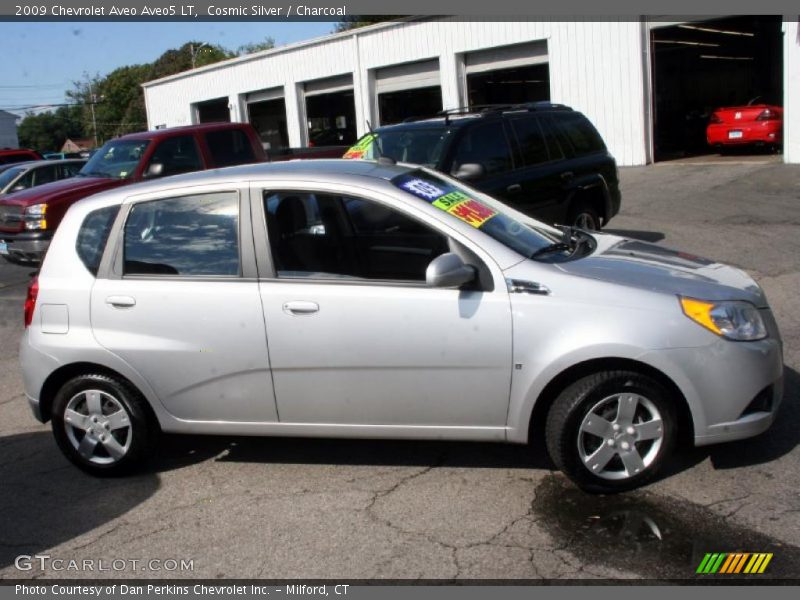Cosmic Silver / Charcoal 2009 Chevrolet Aveo Aveo5 LT