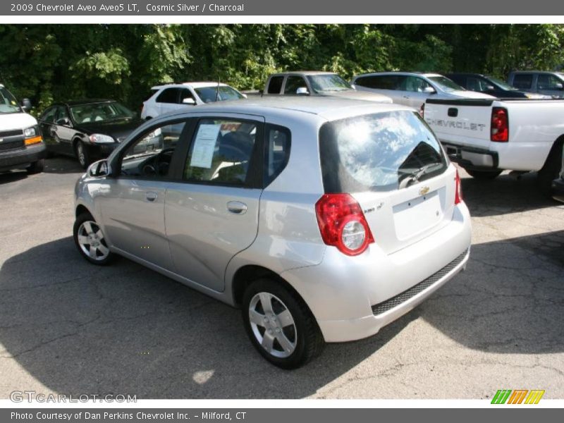 Cosmic Silver / Charcoal 2009 Chevrolet Aveo Aveo5 LT