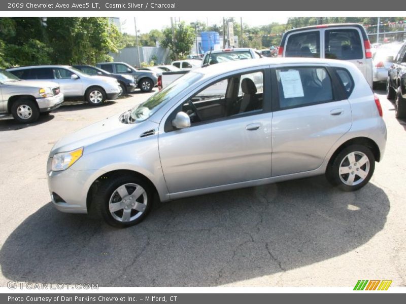 Cosmic Silver / Charcoal 2009 Chevrolet Aveo Aveo5 LT