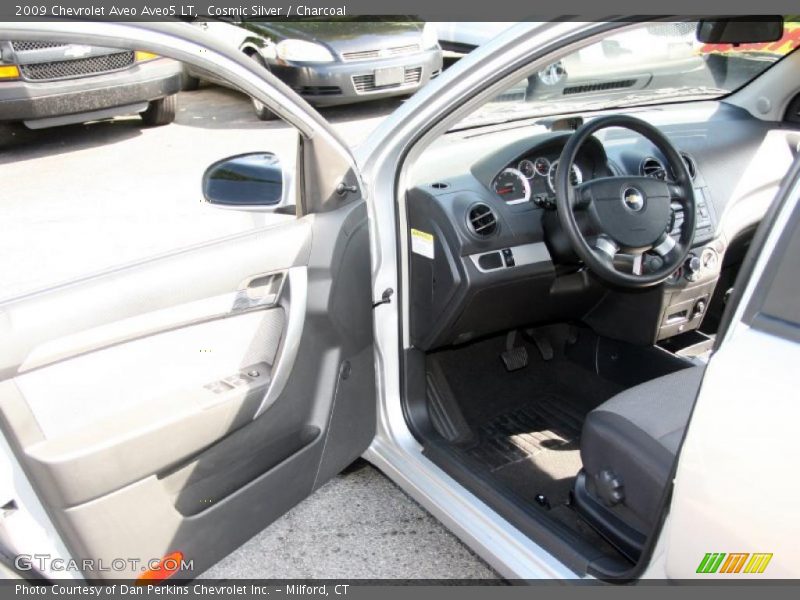 Cosmic Silver / Charcoal 2009 Chevrolet Aveo Aveo5 LT