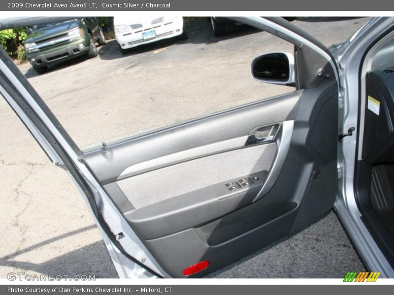 Cosmic Silver / Charcoal 2009 Chevrolet Aveo Aveo5 LT
