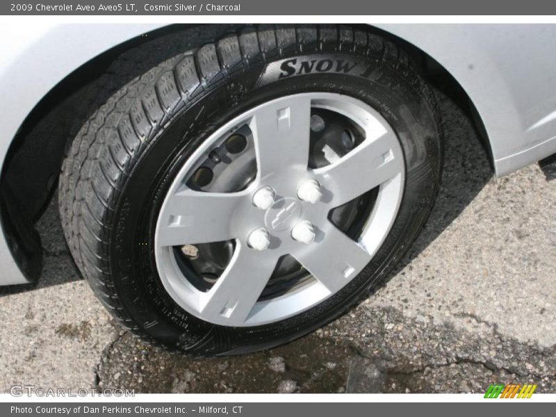 Cosmic Silver / Charcoal 2009 Chevrolet Aveo Aveo5 LT