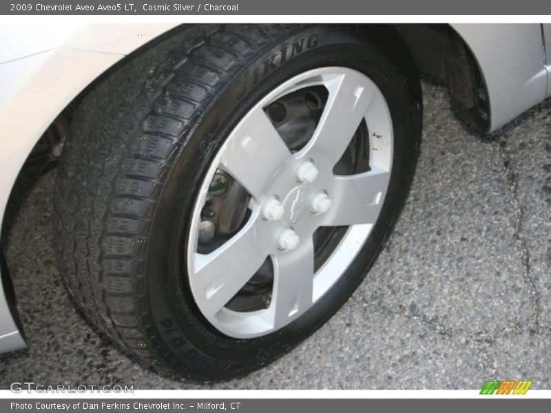 Cosmic Silver / Charcoal 2009 Chevrolet Aveo Aveo5 LT