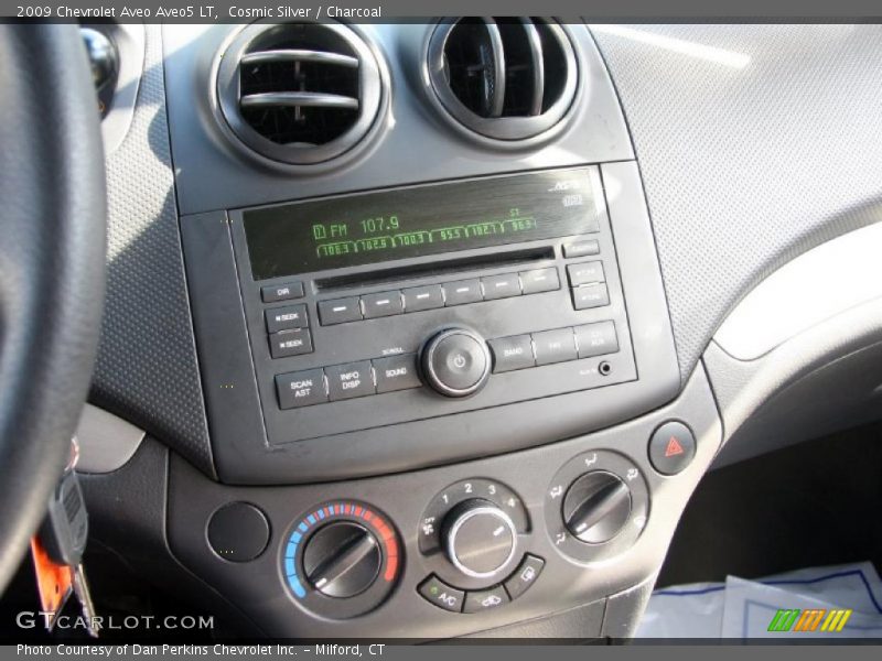 Cosmic Silver / Charcoal 2009 Chevrolet Aveo Aveo5 LT