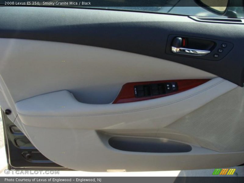 Smoky Granite Mica / Black 2008 Lexus ES 350