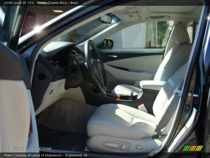 Smoky Granite Mica / Black 2008 Lexus ES 350