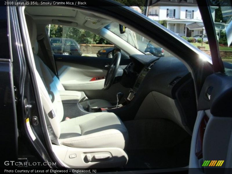 Smoky Granite Mica / Black 2008 Lexus ES 350