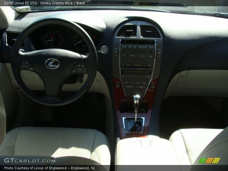 Smoky Granite Mica / Black 2008 Lexus ES 350