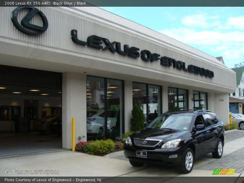 Black Onyx / Black 2008 Lexus RX 350 AWD