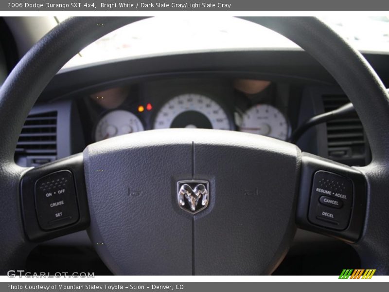 Bright White / Dark Slate Gray/Light Slate Gray 2006 Dodge Durango SXT 4x4