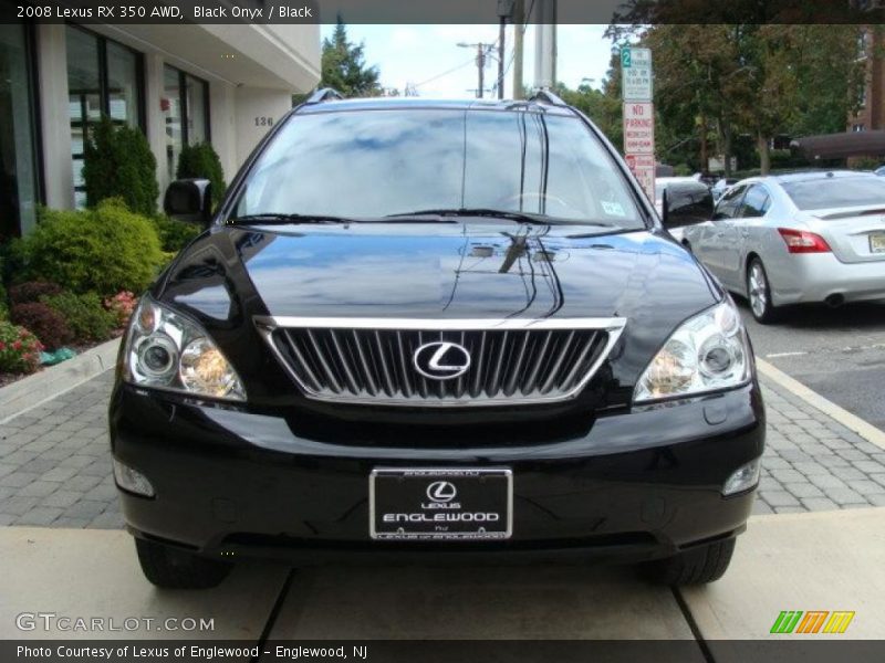 Black Onyx / Black 2008 Lexus RX 350 AWD
