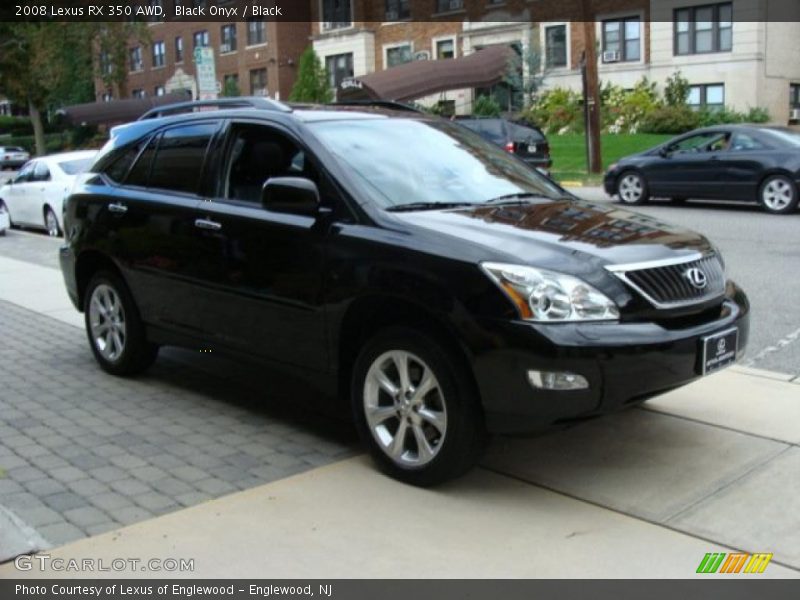 Black Onyx / Black 2008 Lexus RX 350 AWD