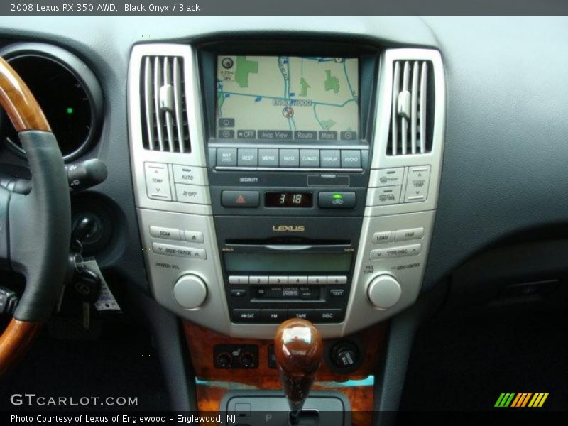 Black Onyx / Black 2008 Lexus RX 350 AWD
