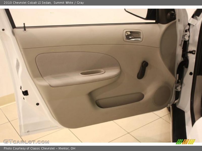 Summit White / Gray 2010 Chevrolet Cobalt LS Sedan