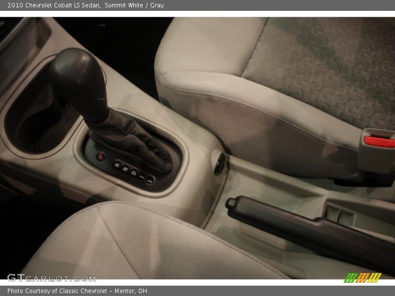 Summit White / Gray 2010 Chevrolet Cobalt LS Sedan