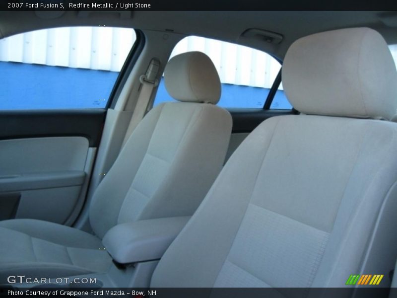 Redfire Metallic / Light Stone 2007 Ford Fusion S