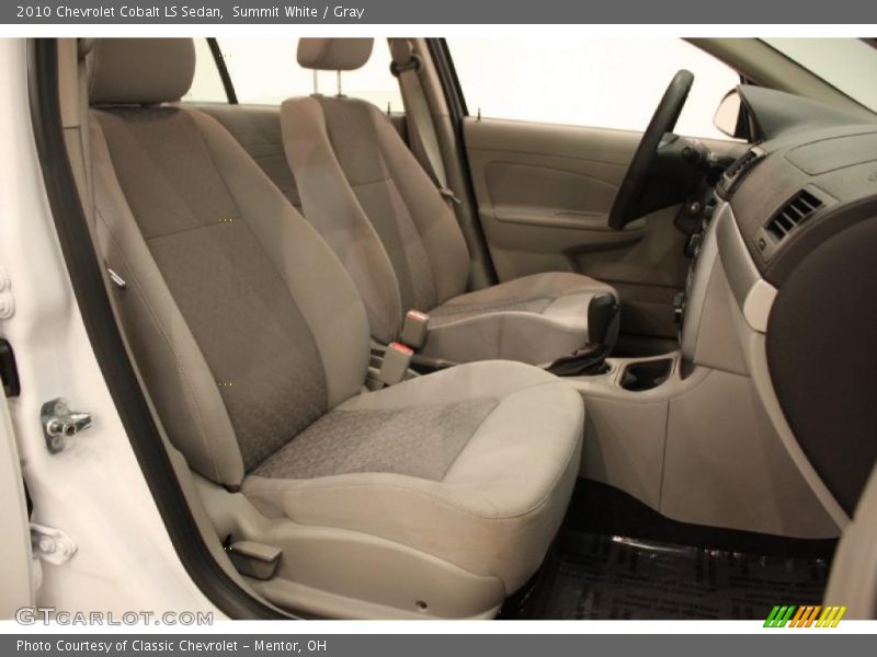 Summit White / Gray 2010 Chevrolet Cobalt LS Sedan