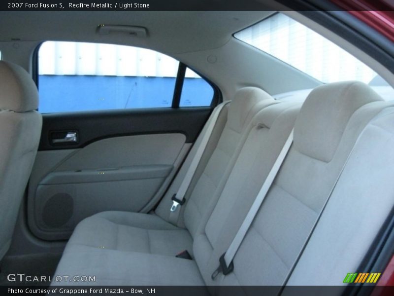 Redfire Metallic / Light Stone 2007 Ford Fusion S