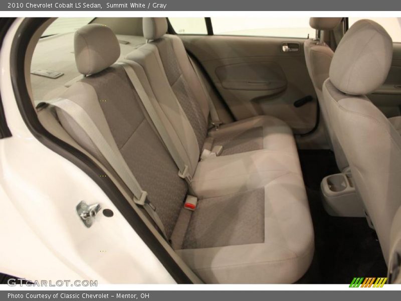 Summit White / Gray 2010 Chevrolet Cobalt LS Sedan
