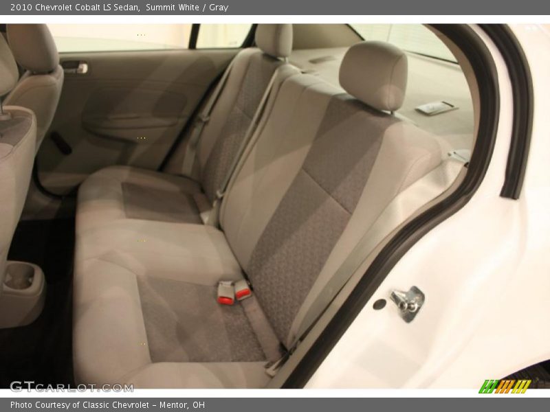 Summit White / Gray 2010 Chevrolet Cobalt LS Sedan