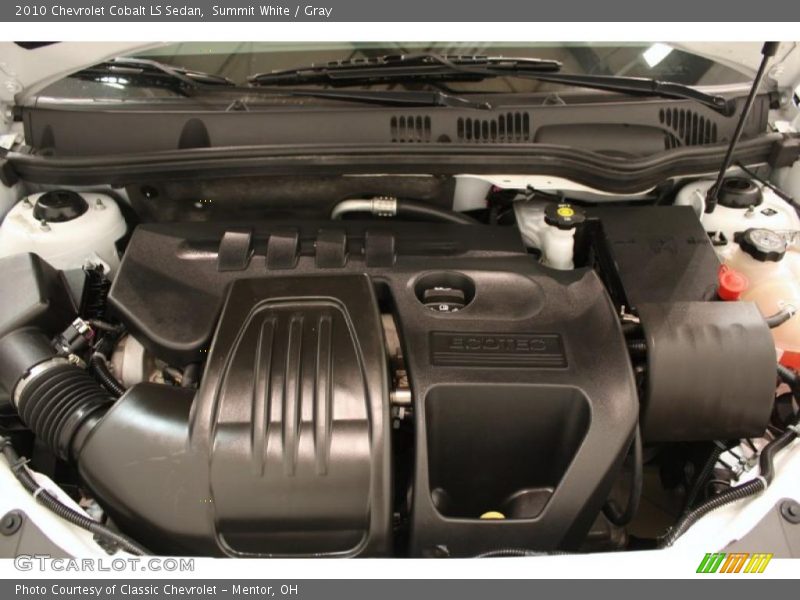 Summit White / Gray 2010 Chevrolet Cobalt LS Sedan