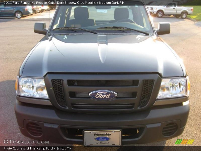Dark Shadow Grey Metallic / Medium Dark Flint 2011 Ford Ranger XL Regular Cab