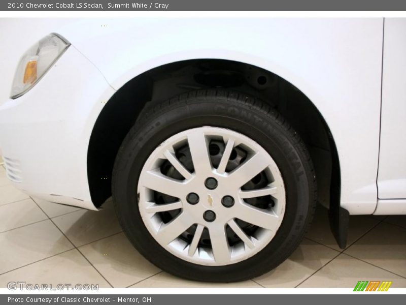 Summit White / Gray 2010 Chevrolet Cobalt LS Sedan