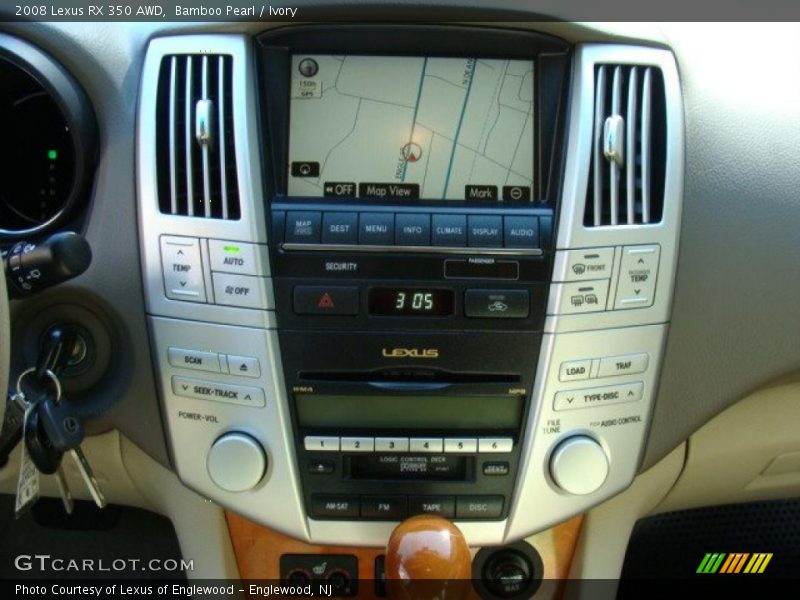 Bamboo Pearl / Ivory 2008 Lexus RX 350 AWD