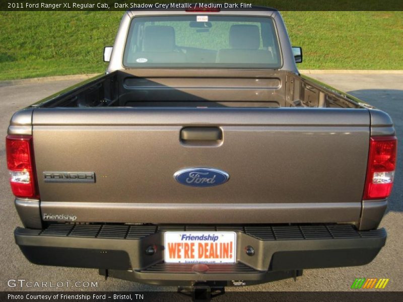 Dark Shadow Grey Metallic / Medium Dark Flint 2011 Ford Ranger XL Regular Cab