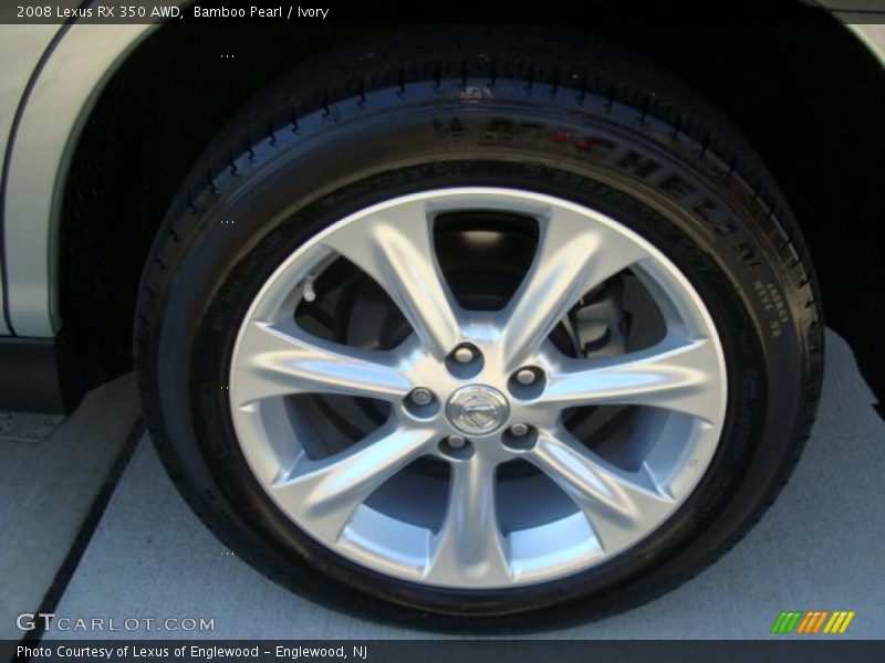 Bamboo Pearl / Ivory 2008 Lexus RX 350 AWD