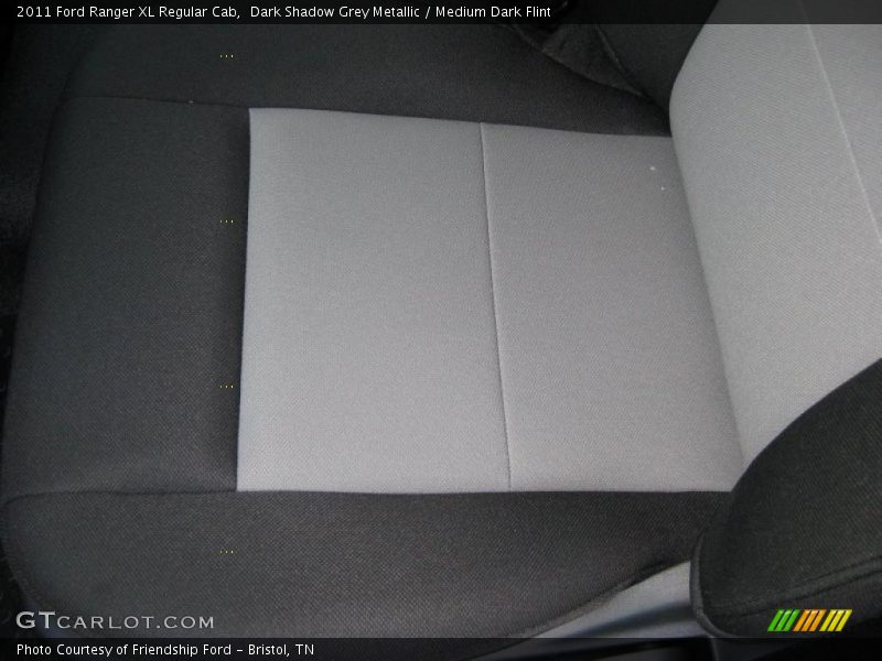 Dark Shadow Grey Metallic / Medium Dark Flint 2011 Ford Ranger XL Regular Cab